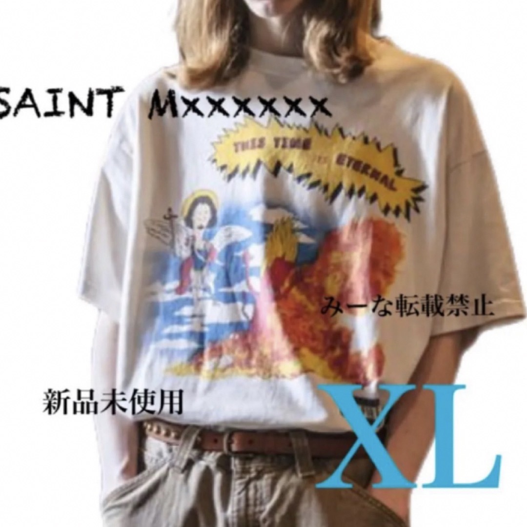 Tシャツ/カットソー(半袖/袖なし)セントマイケル　全国完売　コミックTシャツXLサイズ