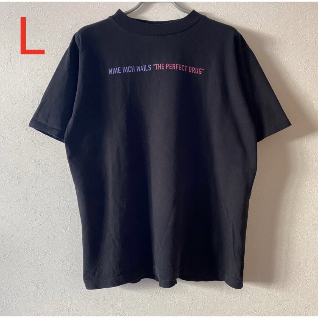 トップストラビススコット 着用 Nine Inch Nails Tee L Tシャツ