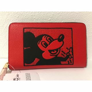 コーチ(COACH)のK 新品未使用 COACH コーチ 長財布 エレクトリック レッド(長財布)