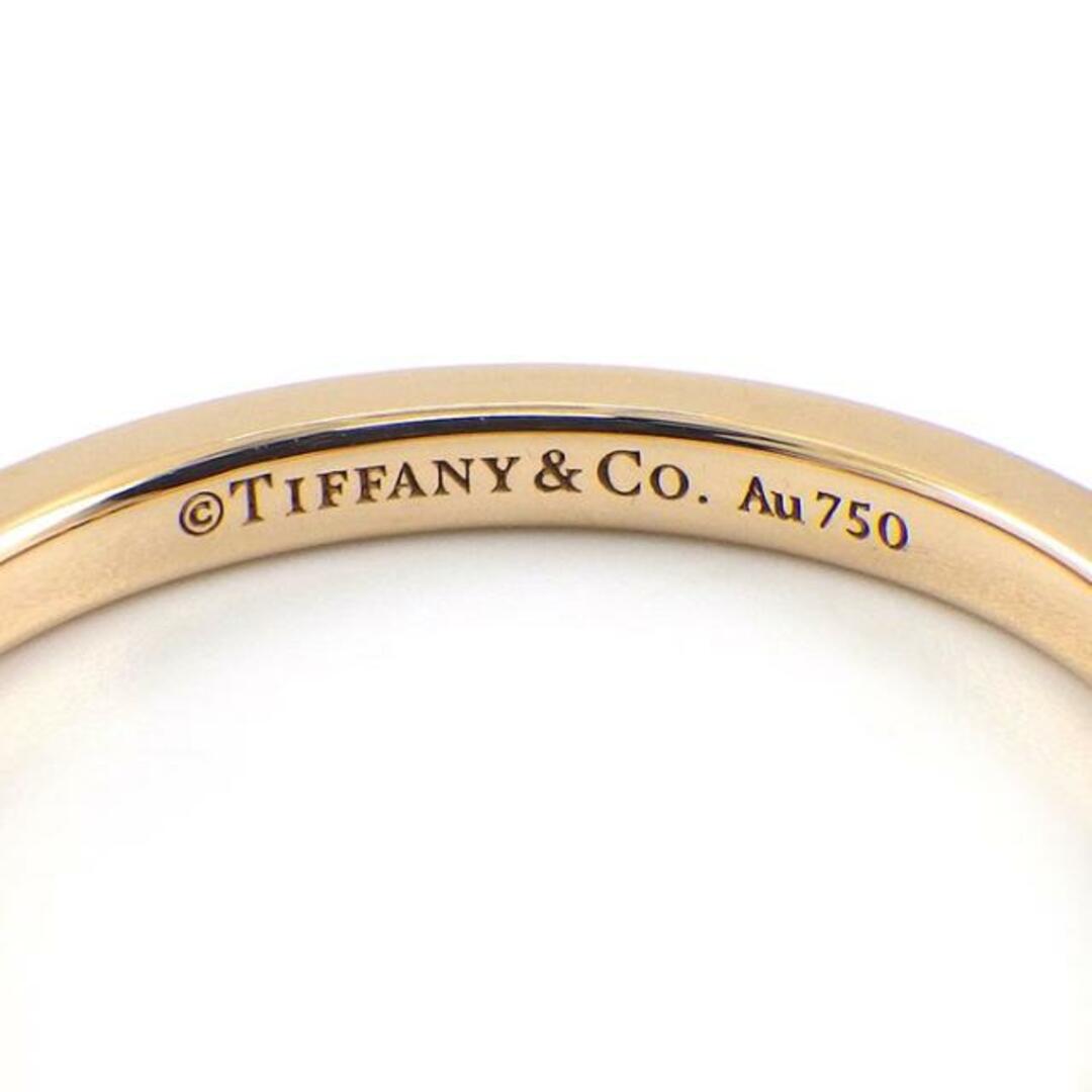 ティファニー Tiffany & Co. リング フォーエバー ウェディング バンド 2mm 61001220 クラシック 3ポイント ダイヤモンド 0.02ct K18PG 10号 2