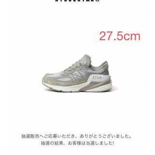 ダブルタップス(W)taps)のWTAPS × New Balance 990V6 "Gray"(スニーカー)