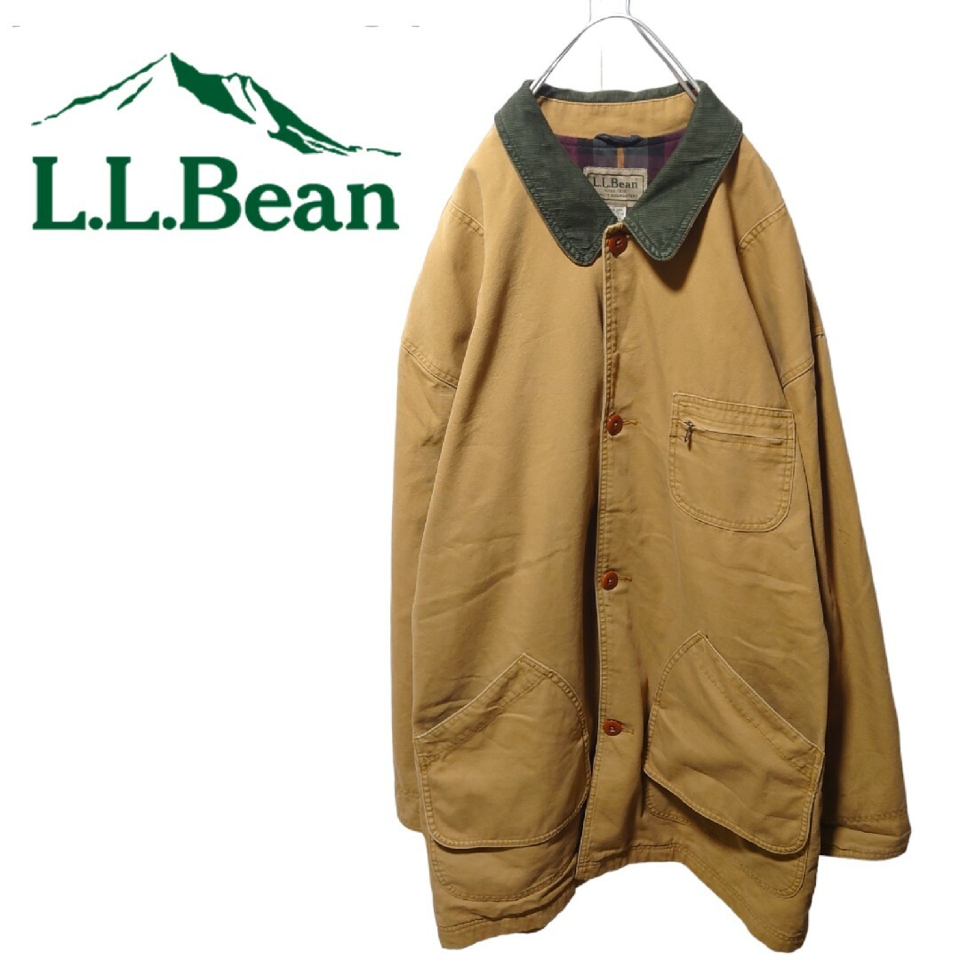 【L.L.Bean】コーデュロイ襟 ハンティングジャケット S-116