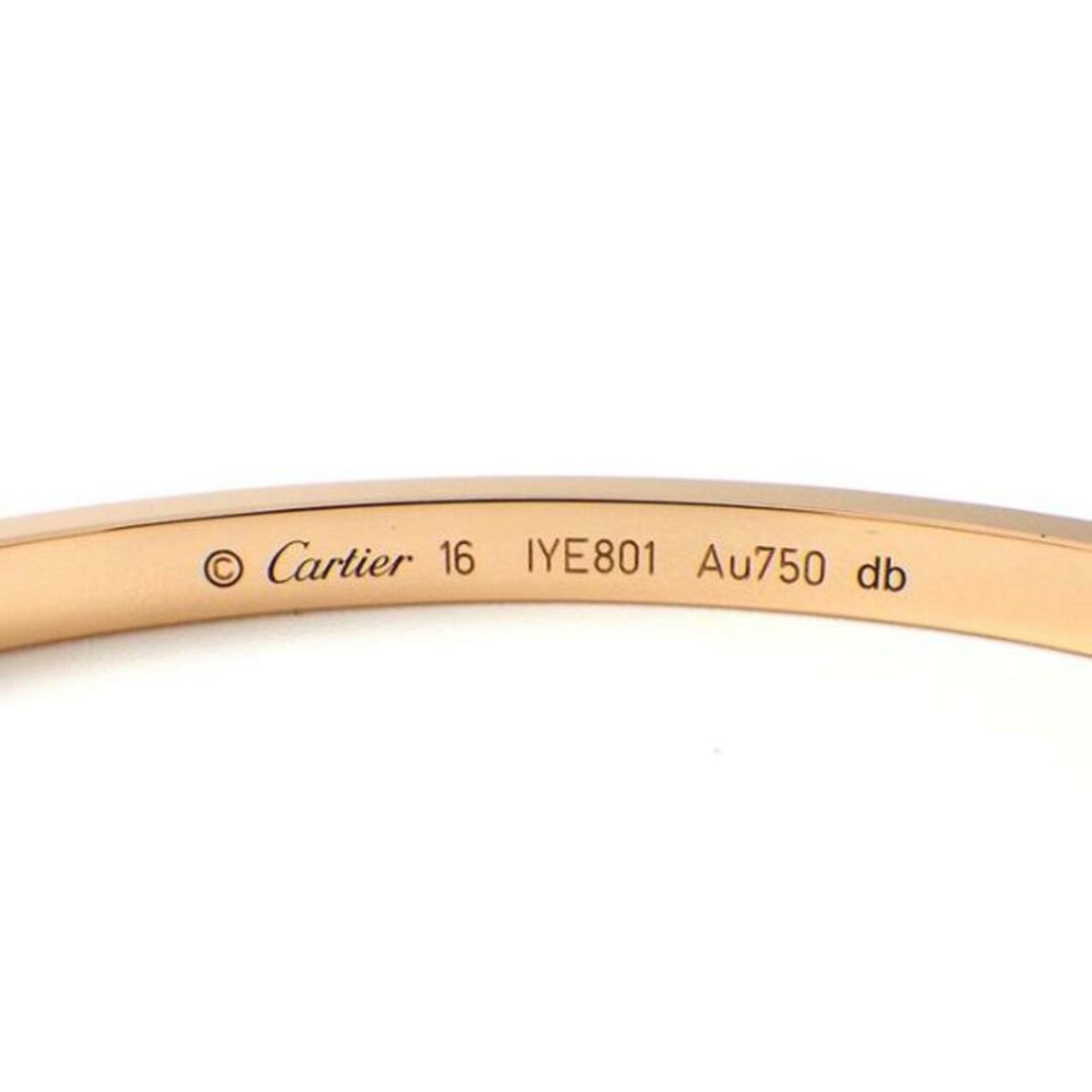 カルティエ Cartier ブレスレット ラブ SM B6047316 K18PG / #16 【箱・保付き】