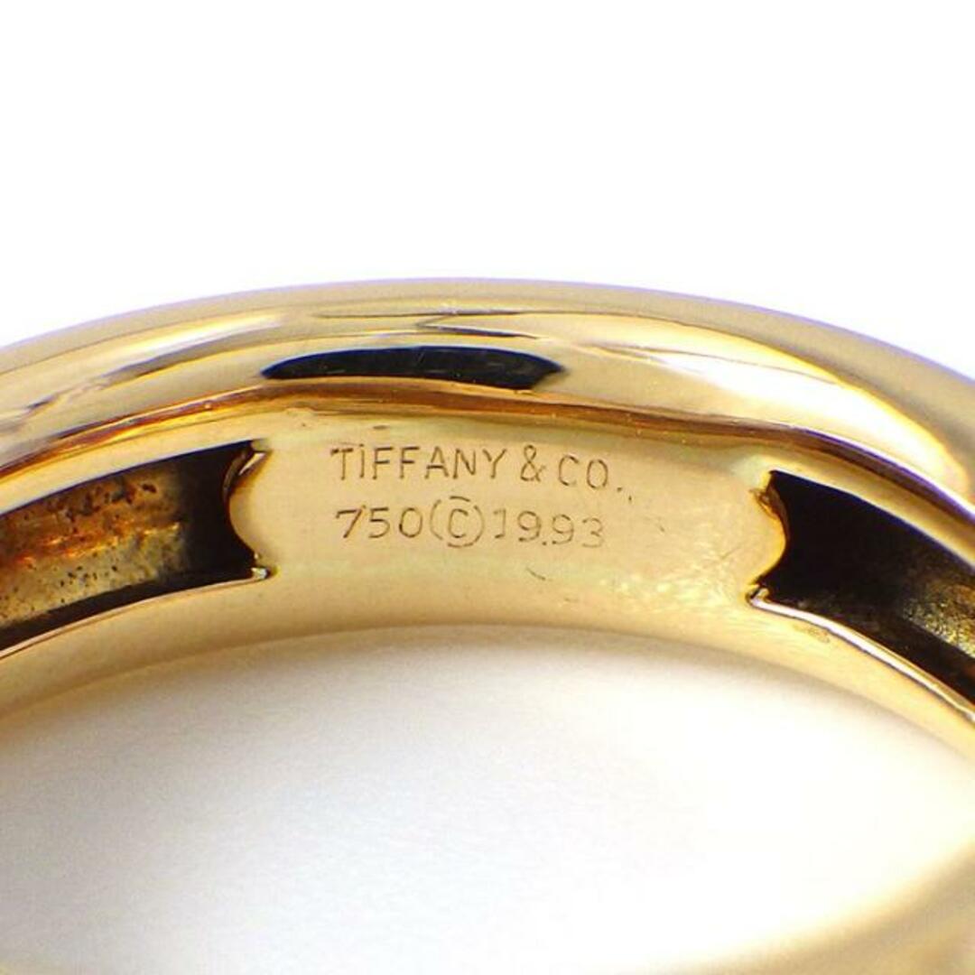 ティファニー Tiffany & Co. リング フレンドシップ ハート ピンクトルマリン K18YG 10号 【中古】 レディースのアクセサリー(リング(指輪))の商品写真