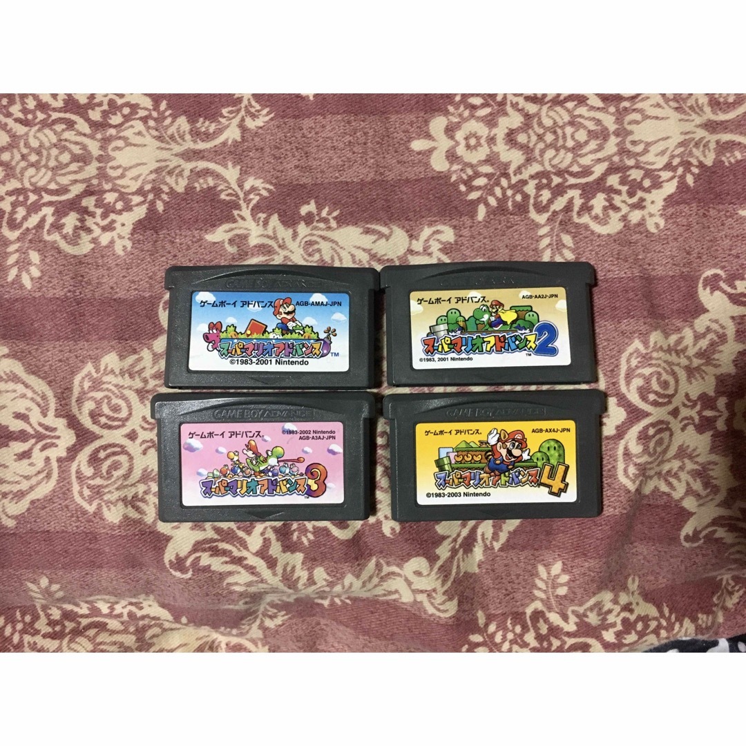 GBA スーパーマリオアドバンス 1.2.3.4 セット | フリマアプリ ラクマ