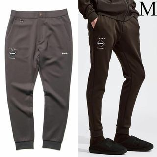 エフシーアールビー(F.C.R.B.)のM　FCRB 23AW PDK RIBBED PANTS　茶色 スウェットパンツ(その他)