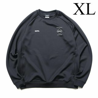 エフシーアールビー(F.C.R.B.)のXL　FCRB PDK CREWNECK TOP クルーネック スウェット　黒(スウェット)