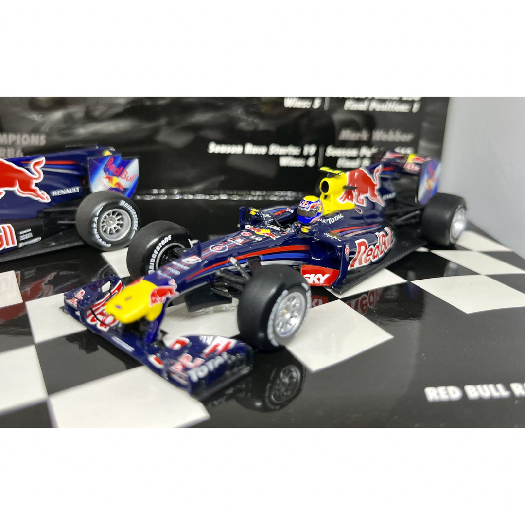 1/43 ミニチャンプス レッドブル RB6 コンストラクターズチャンピオン