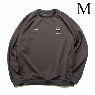 エフシーアールビー(F.C.R.B.)のM　FCRB PDK CREWNECK TOP クルーネック スウェット　茶色(スウェット)