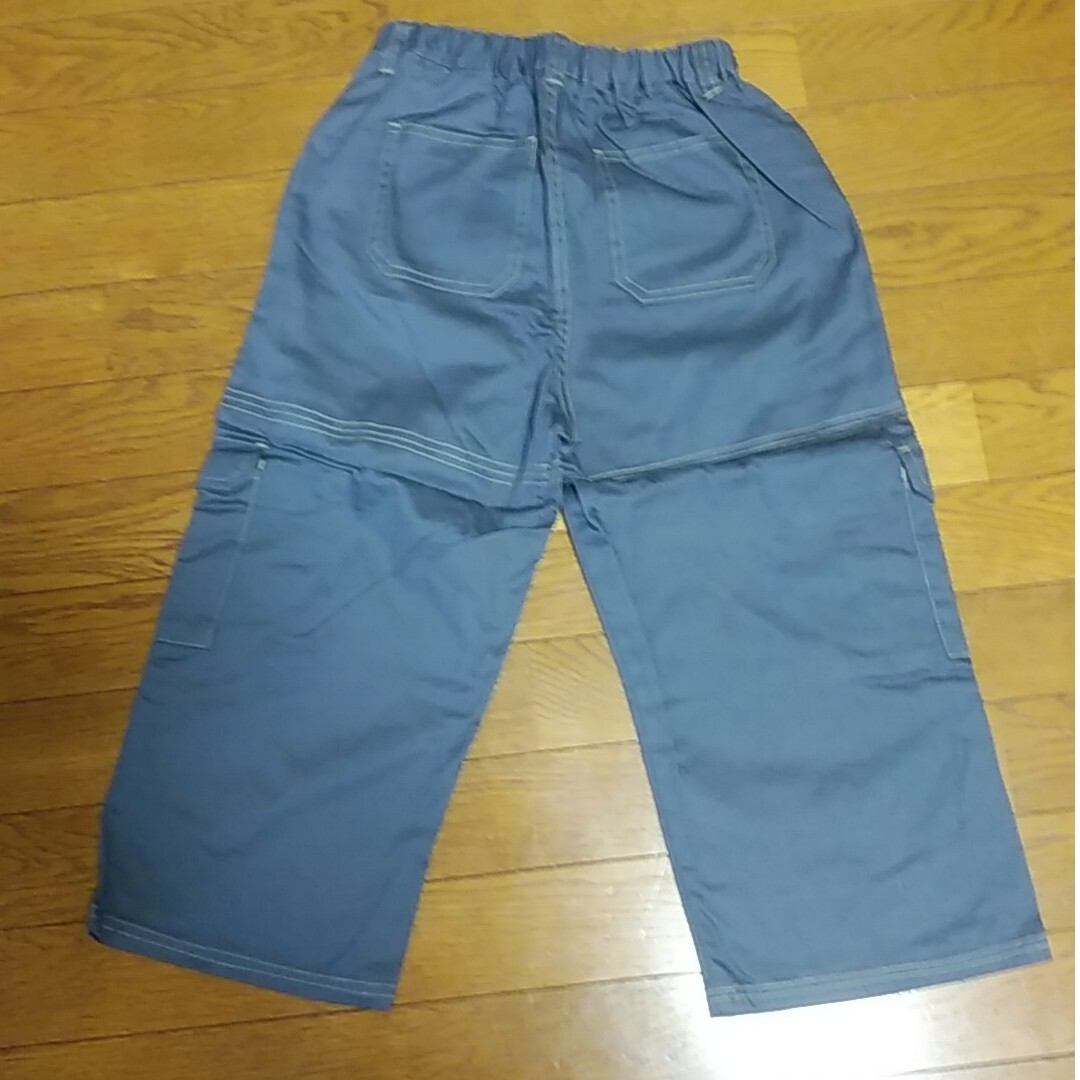 ニッセン(ニッセン)の未使用☆ハーフパンツ☆グレー キッズ/ベビー/マタニティのキッズ服男の子用(90cm~)(パンツ/スパッツ)の商品写真