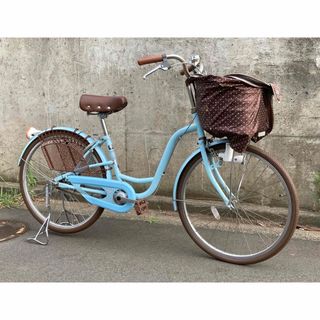 24インチ自転車中古車　程度中の下(自転車本体)