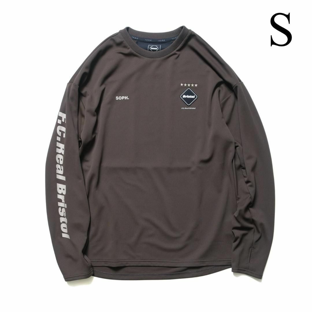 F.C.R.B. - S FCRB 23AW L/S TEAM PRACTICE TOP ロンT 茶の通販 by ...