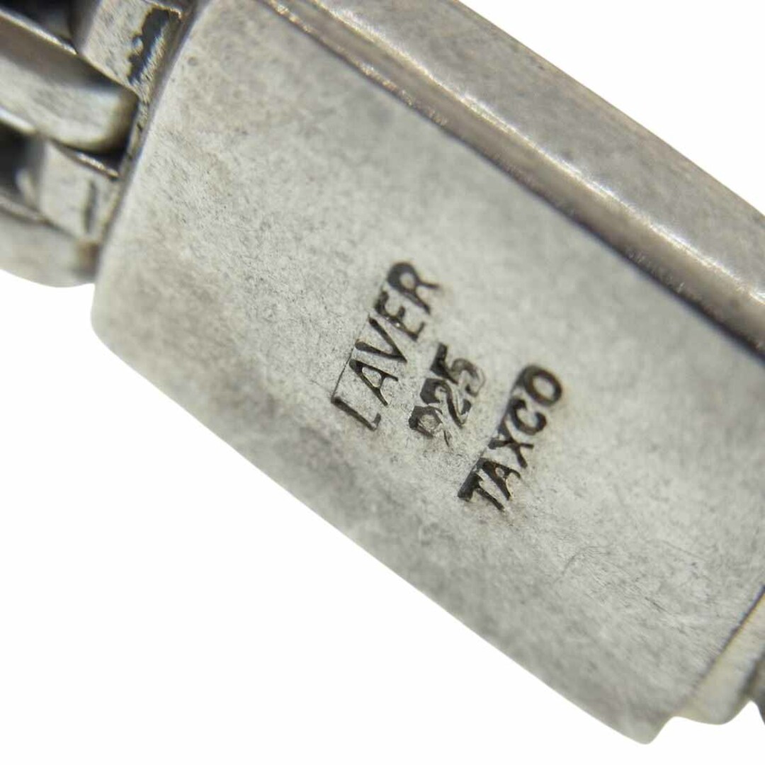 ラバー LAVER ブレスレット 5 LINK BAND リンク ブレスレット シルバー