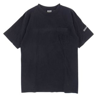 クロムハーツ(Chrome Hearts)のCHROME HEARTS クロムハーツ（原本無） Ｔシャツ セメタリークロス刺繍 スクロールラベル ポケット 半袖 Tシャツ ブラック系 M【中古】(シャツ)