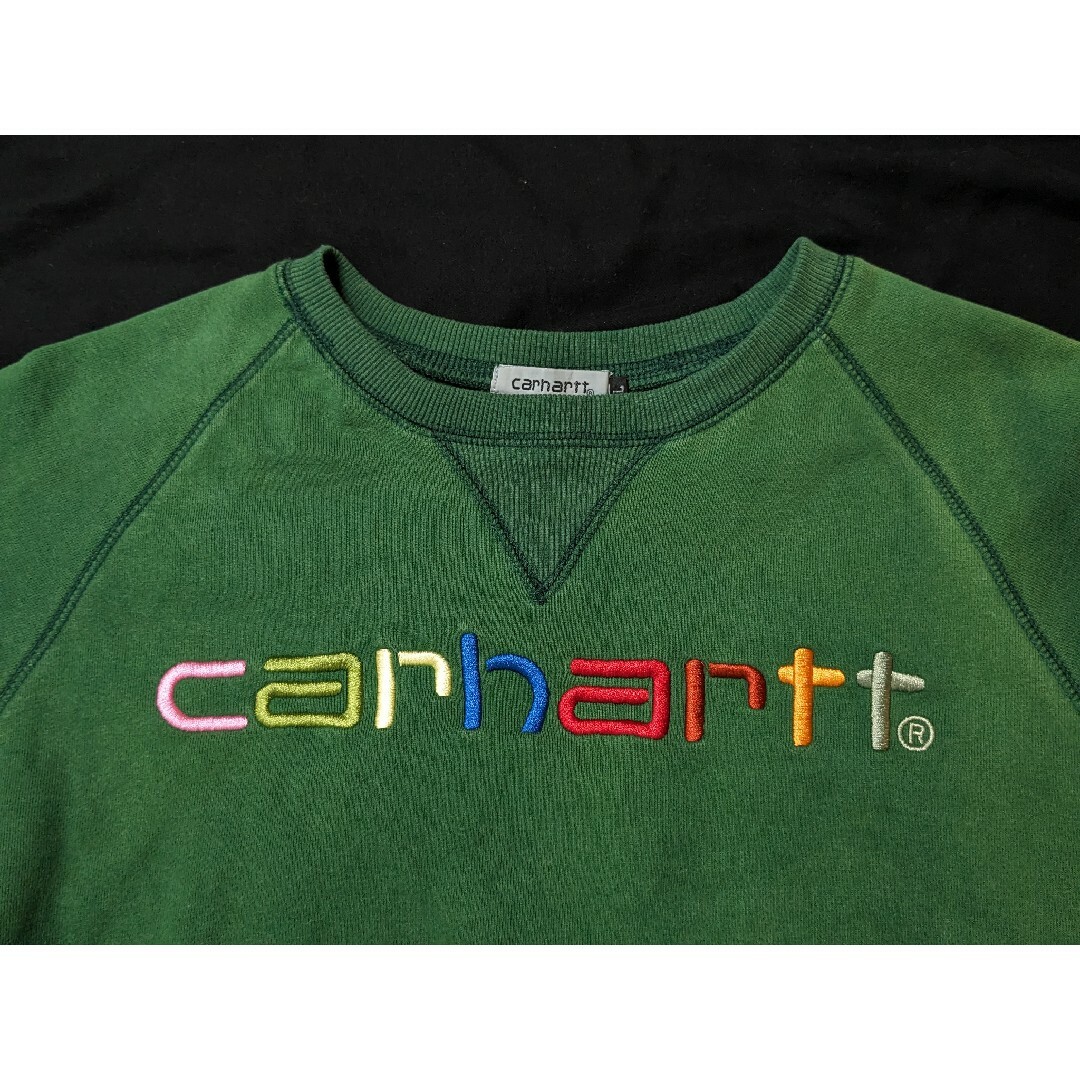 carhartt(カーハート)の【希少訳あり品】カーハート 刺繍 スウェット メンズのトップス(スウェット)の商品写真