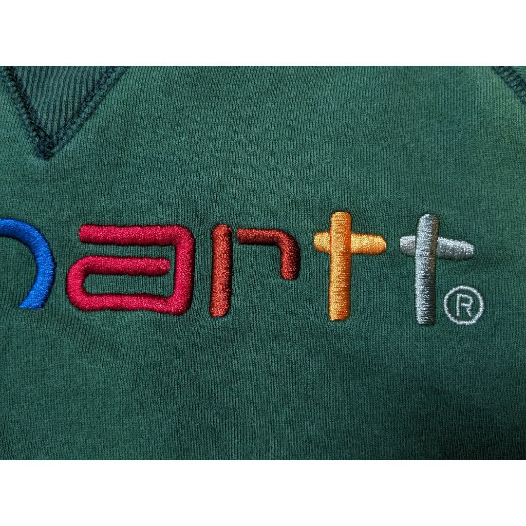 carhartt(カーハート)の【希少訳あり品】カーハート 刺繍 スウェット メンズのトップス(スウェット)の商品写真