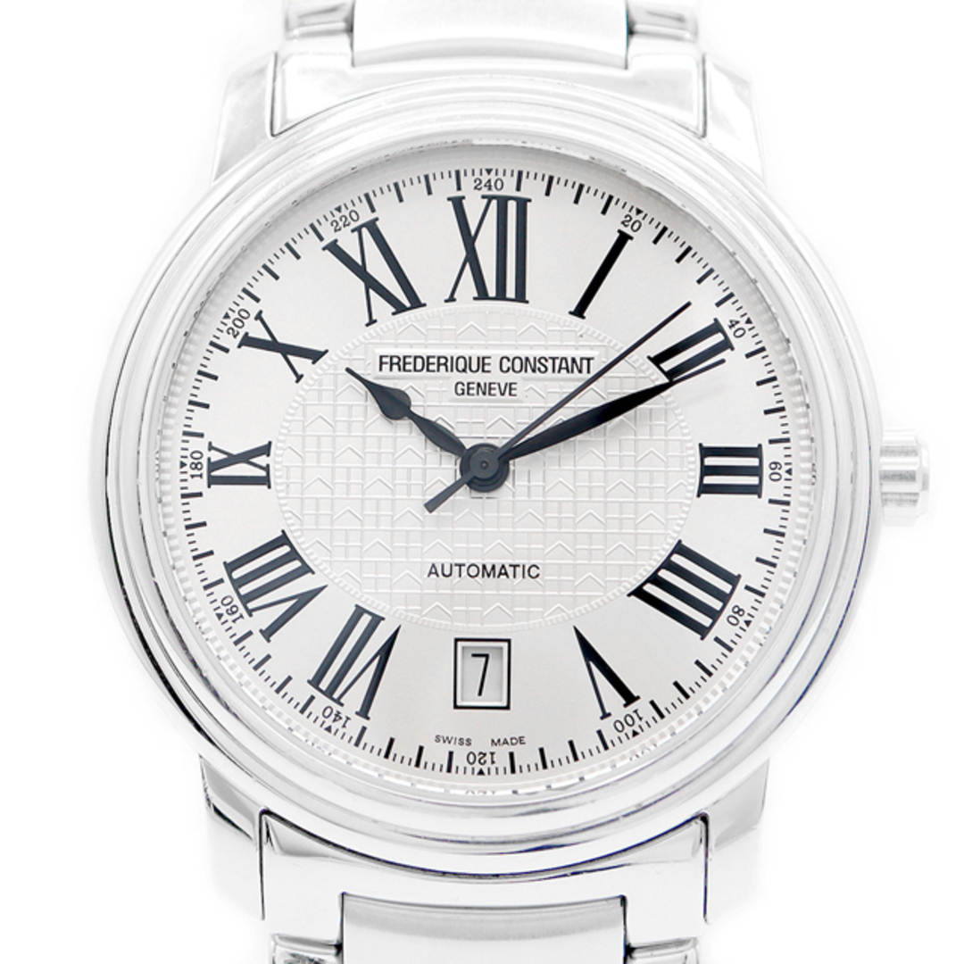 内部点検済 FREDERIQUE CONSTANT フレデリックコンスタント クラシック FC-303/310/315X4P4/5/6 デイト シルバー SS ステンレス メンズ 自動巻き 【6ヶ月保証】【腕時計】【中古】 | フリマアプリ ラクマ