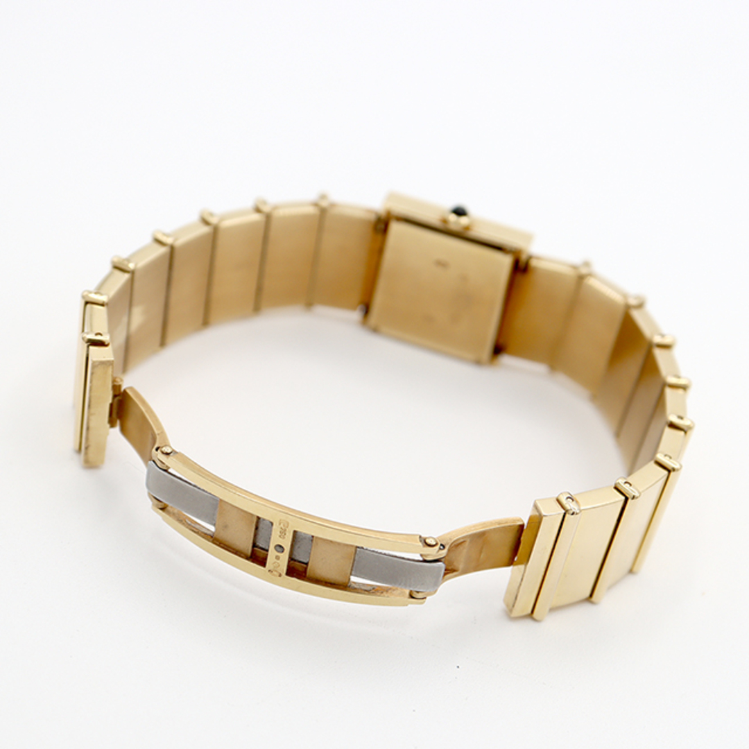 CHANEL - 電池交換済 CHANEL シャネル マドモアゼル 金無垢 白 CHANEL - 電池交換済 CHANEL シャネル マドモアゼル 金無垢 白