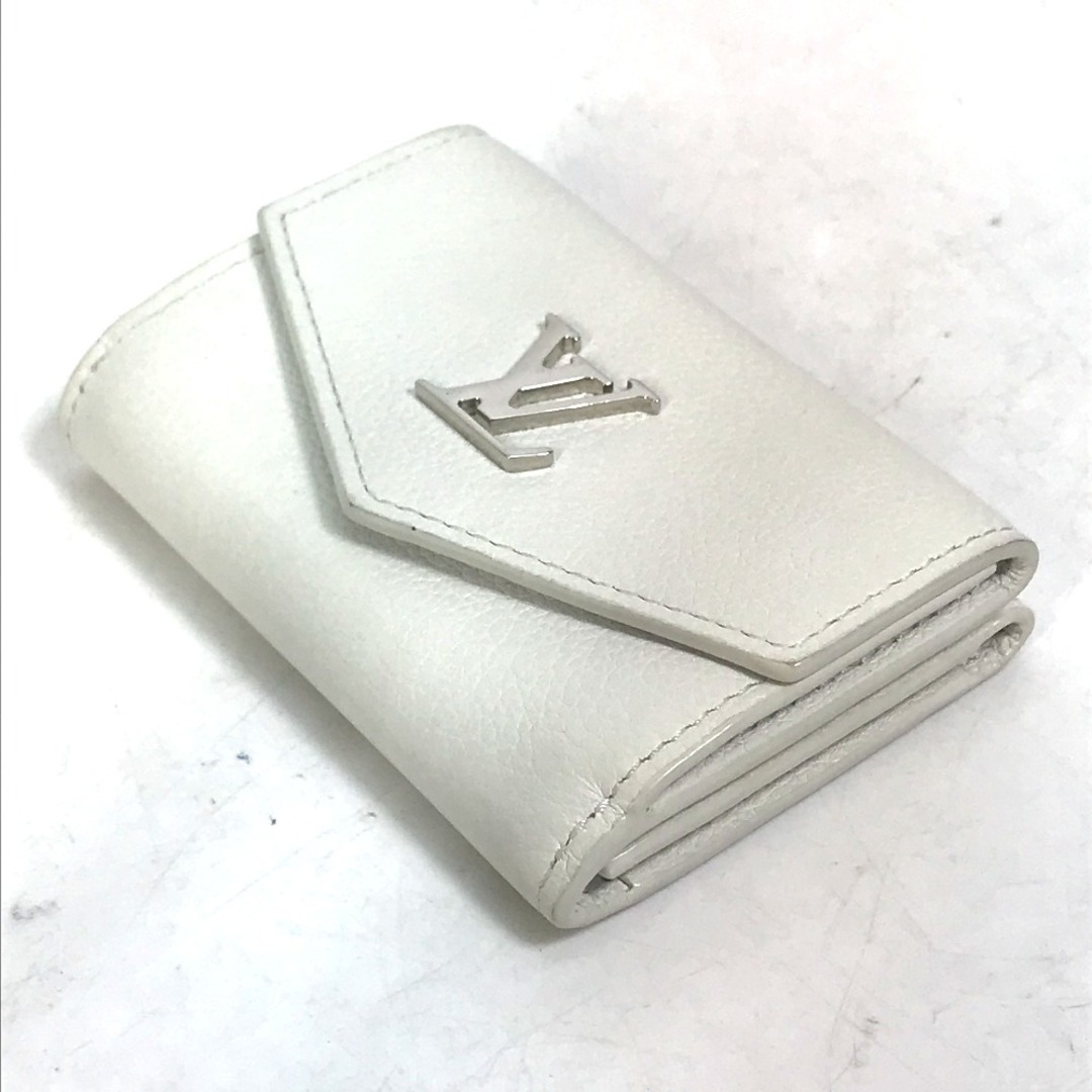 LOUIS VUITTON(ルイヴィトン)のルイヴィトン LOUIS VUITTON ロックミニ M68482 ポルトフォイユ コンパクトウォレット 3つ折り財布 レザー ホワイト レディースのファッション小物(財布)の商品写真