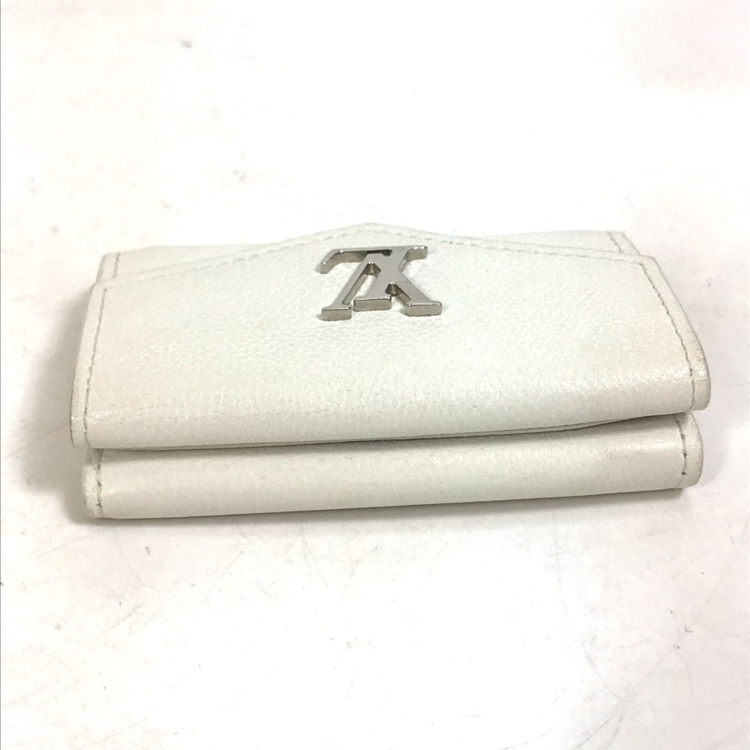 LOUIS VUITTON(ルイヴィトン)のルイヴィトン LOUIS VUITTON ロックミニ M68482 ポルトフォイユ コンパクトウォレット 3つ折り財布 レザー ホワイト レディースのファッション小物(財布)の商品写真