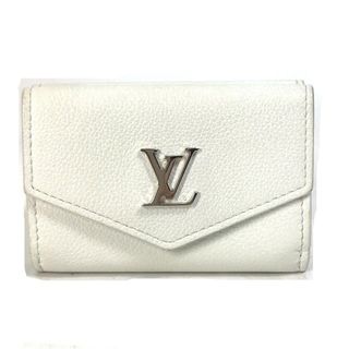 ルイヴィトン(LOUIS VUITTON)のルイヴィトン LOUIS VUITTON ロックミニ M68482 ポルトフォイユ コンパクトウォレット 3つ折り財布 レザー ホワイト(財布)