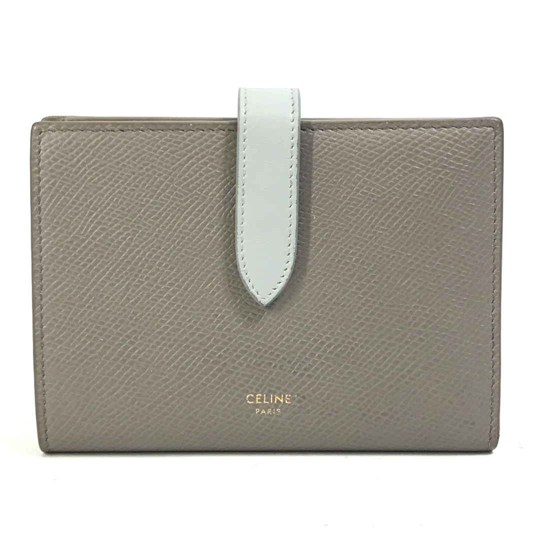 セリーヌ CELINE ミディアム ストラップ ウォレット 10B643BRU.10PI ...