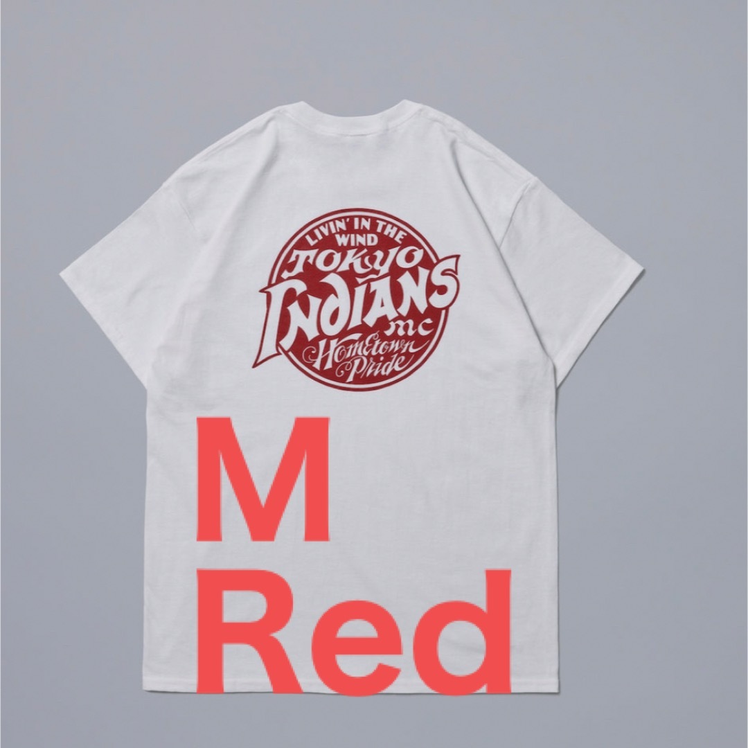 メンズ東京インディアンズ ID-SST04 Tシャツ Red M timc inc