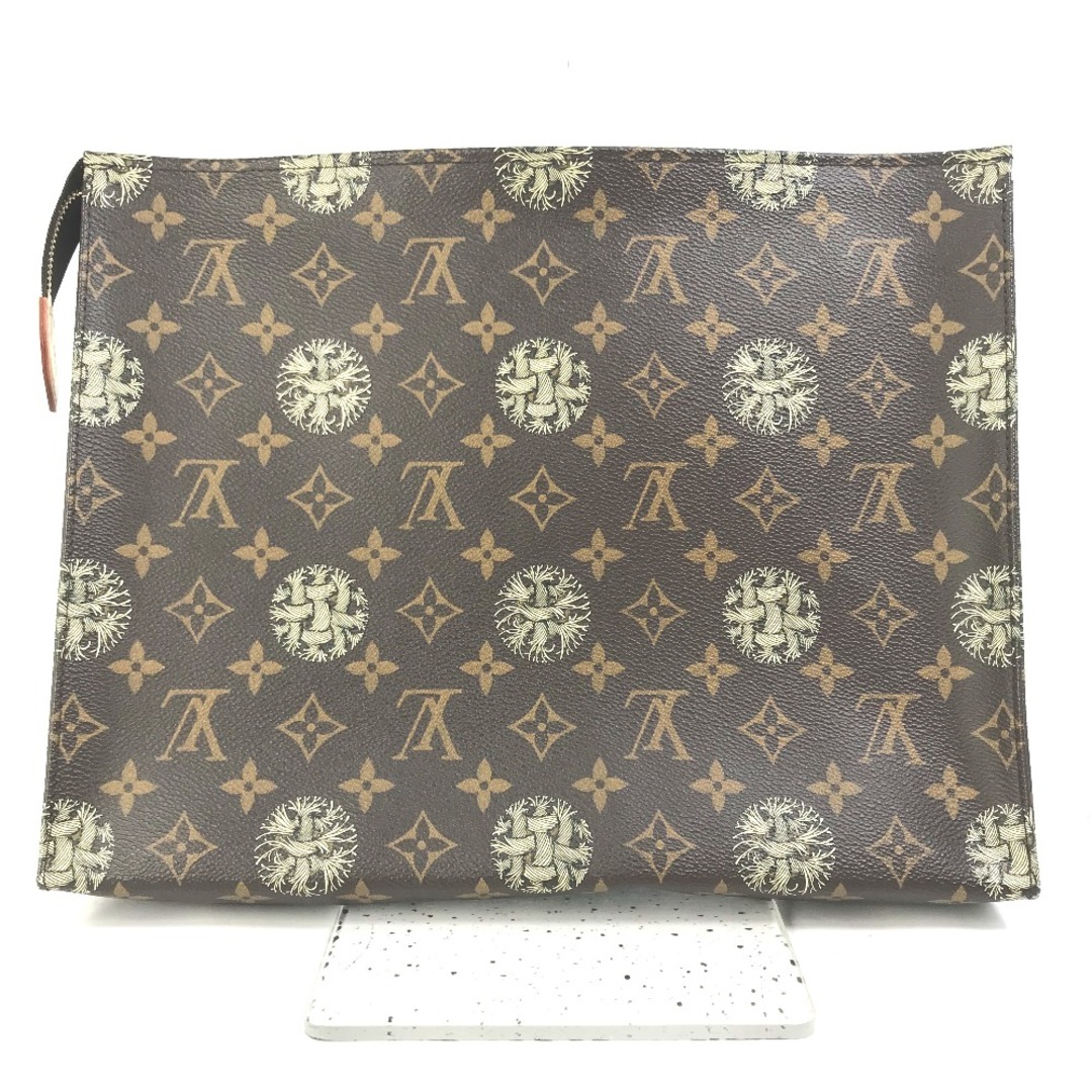 ルイヴィトン LOUIS VUITTON ポシェット ヴォワヤージュ M41513 モノグラム クリストファー ネメス ロープ カバン セカンドバッグ クラッチバッグ モノグラムキャンバス ブラウン