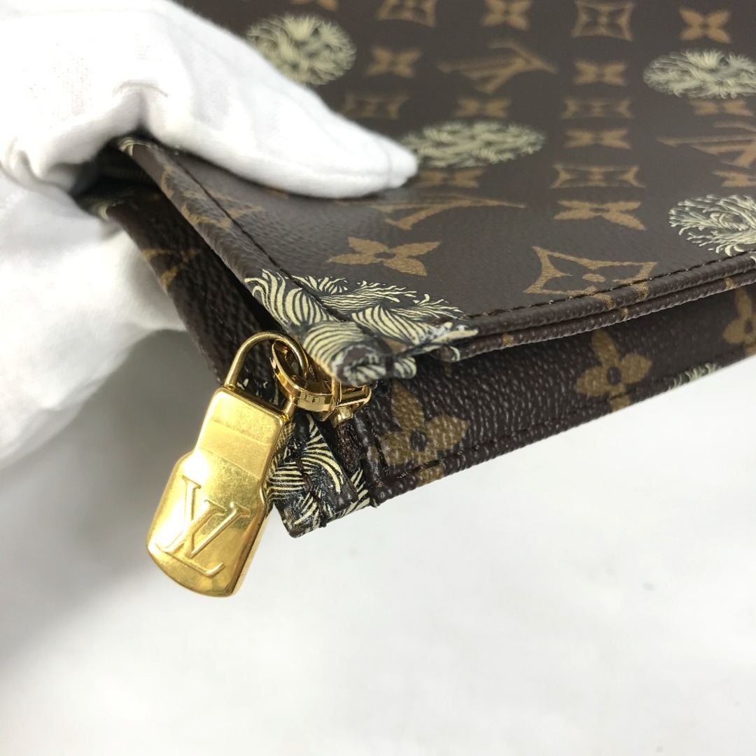 ルイヴィトン LOUIS VUITTON ポシェット ヴォワヤージュ M41513 モノグラム クリストファー ネメス ロープ カバン セカンドバッグ  クラッチバッグ モノグラムキャンバス ブラウン