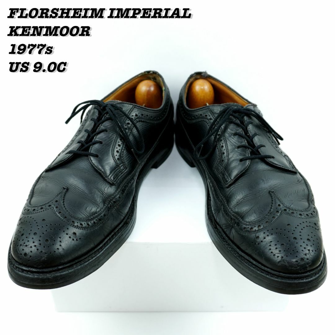 FLORSHEIM IMPERIAL KENMOOR 1977s US9.0Cメンズ