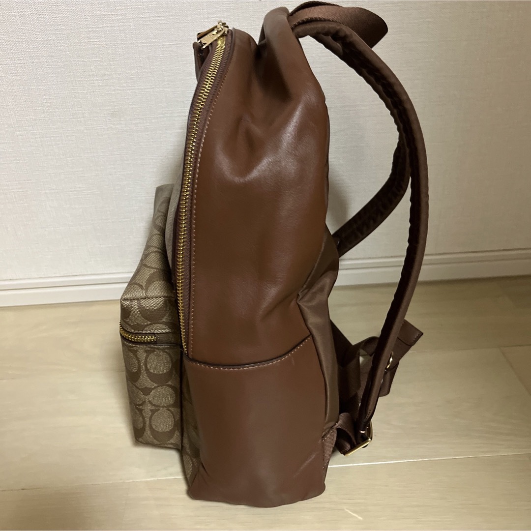 新品未使用コーチ リュック F58314PVC×レザーシグネチャー COACH①-