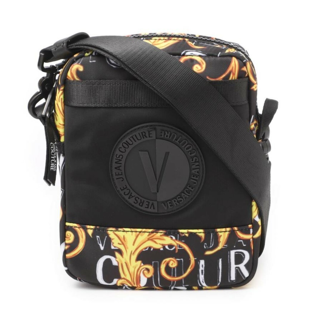 VERSACE JEANS COUTURE ボディバッグ バロック ブラック-