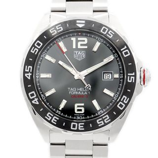 タグホイヤー(TAG Heuer)のTAG Heuer タグホイヤー フォーミュラ1 キャリバー5 WAZ2011 BA0842 200m防水 デイト グレー SS ステンレス メンズ 自動巻き フォーミュラー1【6ヶ月保証】【腕時計】【中古】(腕時計(アナログ))