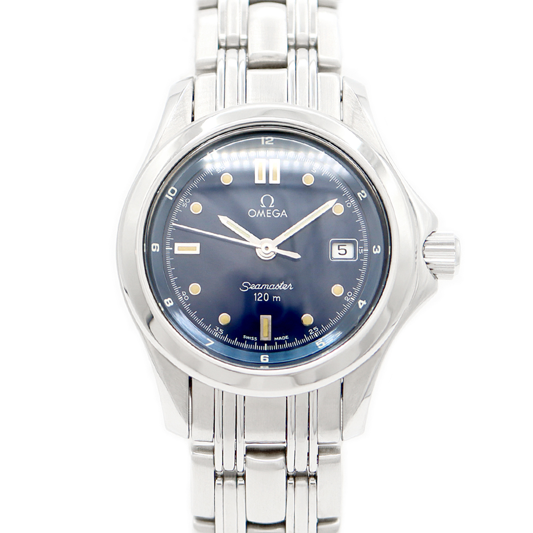 電池交換済 OMEGA オメガ シーマスター 120 2571.80 デイト 120m防水 青 ブルー ギョーシェ SS ステンレス レディース クォーツ【6ヶ月保証】【腕時計】【中古】 | フリマアプリ ラクマ 電池交換済 OMEGA オメガ シーマスター 120 2571.80 デイト 120m防水 青 ブルー ギョーシェ SS ステンレス レディース クォーツ【6ヶ月保証】【腕時計】【中古】 | フリマアプリ ラクマ