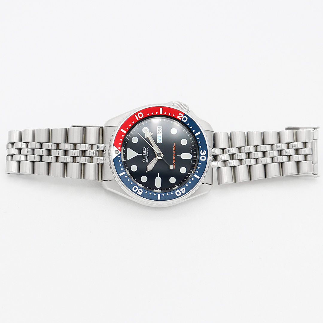 SEIKO セイコー スキューバ ダイバーズ200 SKX009K1 7S26-0020 200m防水 デイデイト 紺 ネイビー SS ステンレス メンズ 自動巻き【6ヶ月保証】【腕時計】