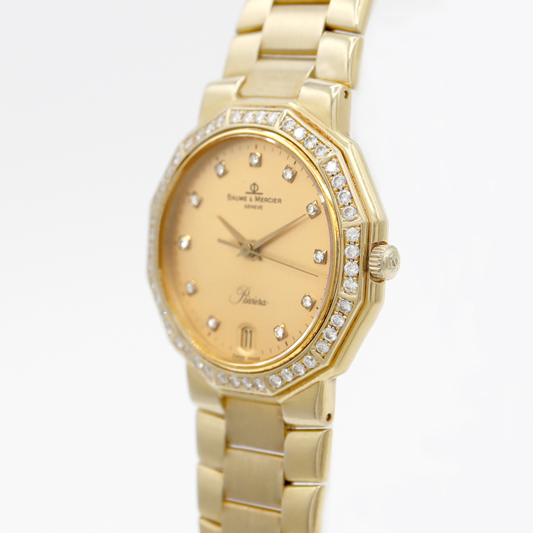 BAUME&MERCIER - 電池交換済 BAUME&MERCIER ボーム&メルシェ BAUME&MERCIER - 電池交換済 BAUME&MERCIER ボーム&メルシェ