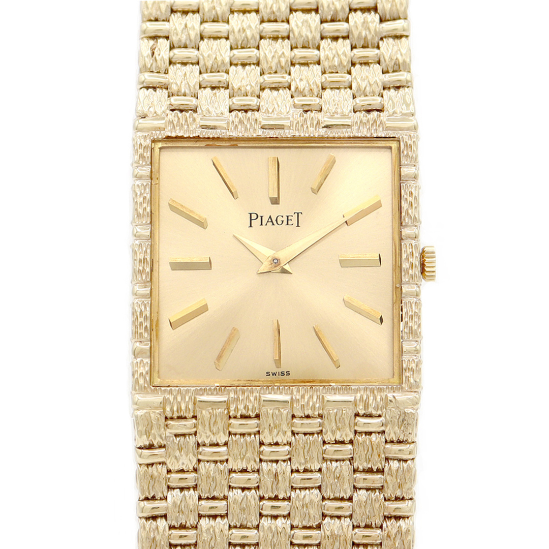 PIAGET ピアジェ スクエア 934D23 ゴールド K18YG イエローゴールド 金無垢 メンズ ボーイズ レディース 手巻き【6ヶ月保証】【腕時計】