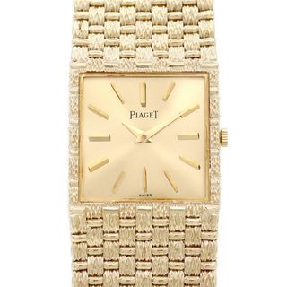 PIAGET - PIAGET ピアジェ スクエア 934D23 ゴールド K18YG イエロー ...