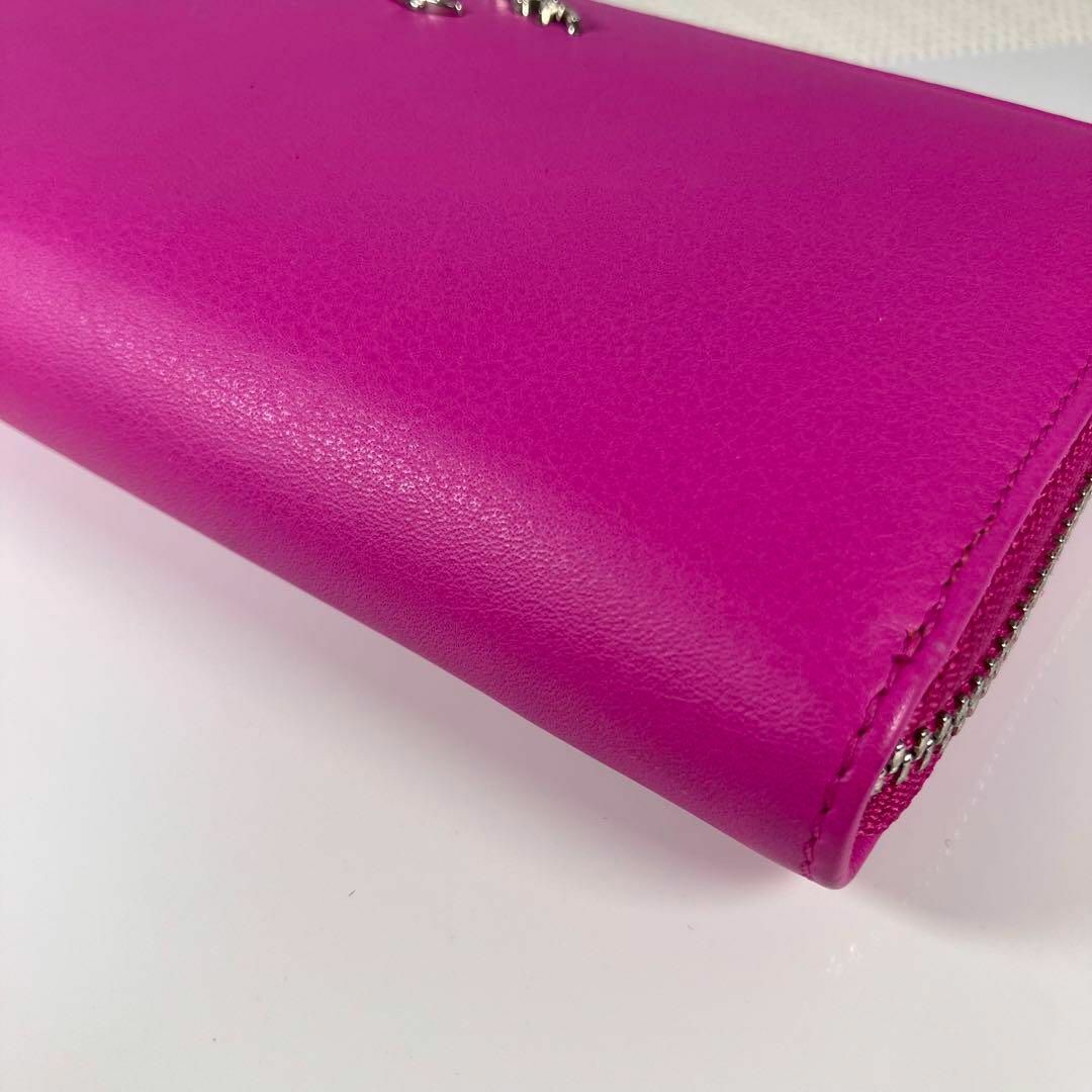 Vivienne Westwood(ヴィヴィアンウエストウッド)のヴィヴィアンウエストウッドアングロマニア ピンク 長財布 レディースのファッション小物(財布)の商品写真