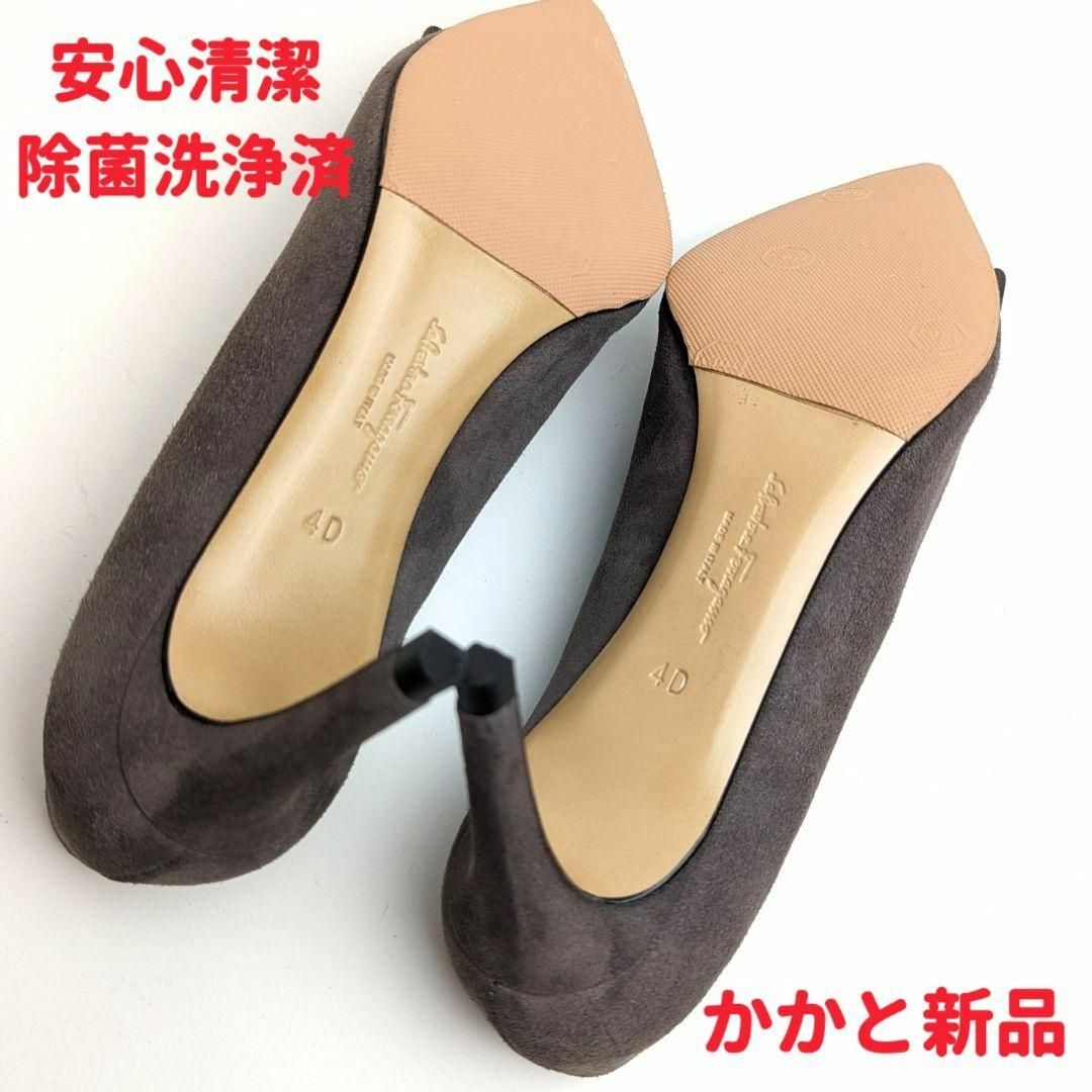 今週のお買い得さん⭐フェラガモFerragamoZeriヴァラリボンパンプス4D