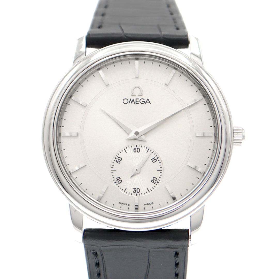 OMEGA デビル プレステージ スモールセコンド メンズ 腕時計 手巻き SS