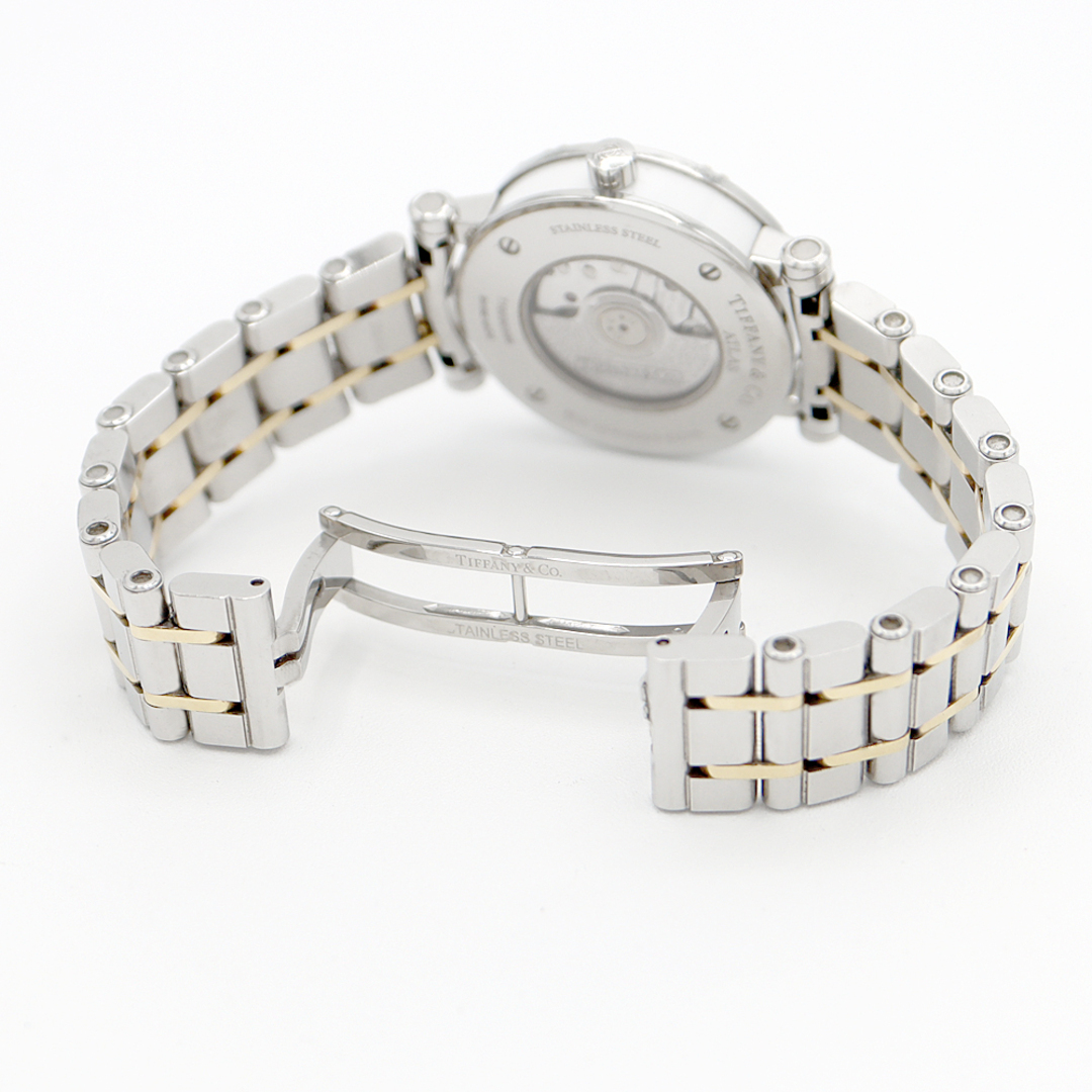 TIFFANY&Co. ティファニー アトラス Z1300.68.16A20A00A ハート デイト 白 ホワイト CE セラミック YG イエローゴールド SS ステンレス コンビ レディース 自動巻き【6ヶ月保証】【腕時計】【中古】 TIFFANY&Co. ティファニー アトラス Z1300.68.16A20A00A ハート デイト 白 ホワイト CE セラミック YG イエローゴールド SS ステンレス コンビ レディース 自動巻き【6ヶ月保証】【腕時計】【中古】