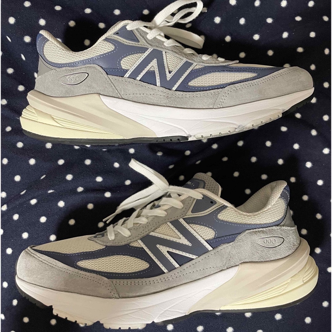 New Balance 990V6 U990TC6 グレー／ネイビー