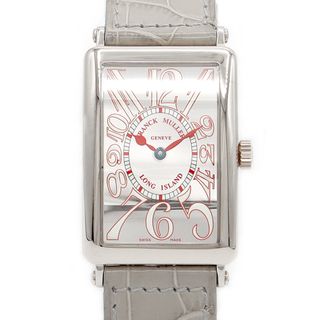 フランクミュラー(FRANCK MULLER)のFRANCK MULLER フランクミュラー ロングアイランド 1000SCJ 100本限定 金無垢 ミラー K18WG ホワイトゴールド 純正ベルト 純正K18WG尾錠 メンズ 自動巻き【6ヶ月保証】【中古】【腕時計】(腕時計(アナログ))