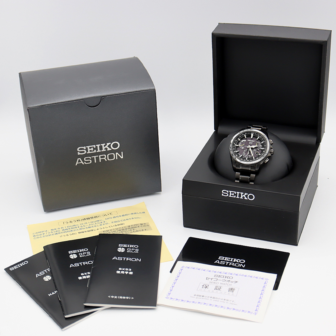 SEIKO - SEIKO セイコー アストロン GPS クロノグラフ 8X53-0AD0 SEIKO - SEIKO セイコー アストロン GPS クロノグラフ 8X53-0AD0