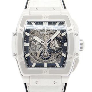 内部点検済 HUBLOT ウブロ ビッグバン アエロバン ブラック&ホワイト 44mm クロノグラフ 311.CM.1110.GR.1100.DZA13 日本限定30本 純正ダイヤモンド ダイヤベゼル 黒 ブラック SS ステンレス セラミック 純正ベルト 純正尾錠 メンズ 自動巻き【6ヶ月保証】【腕時計】