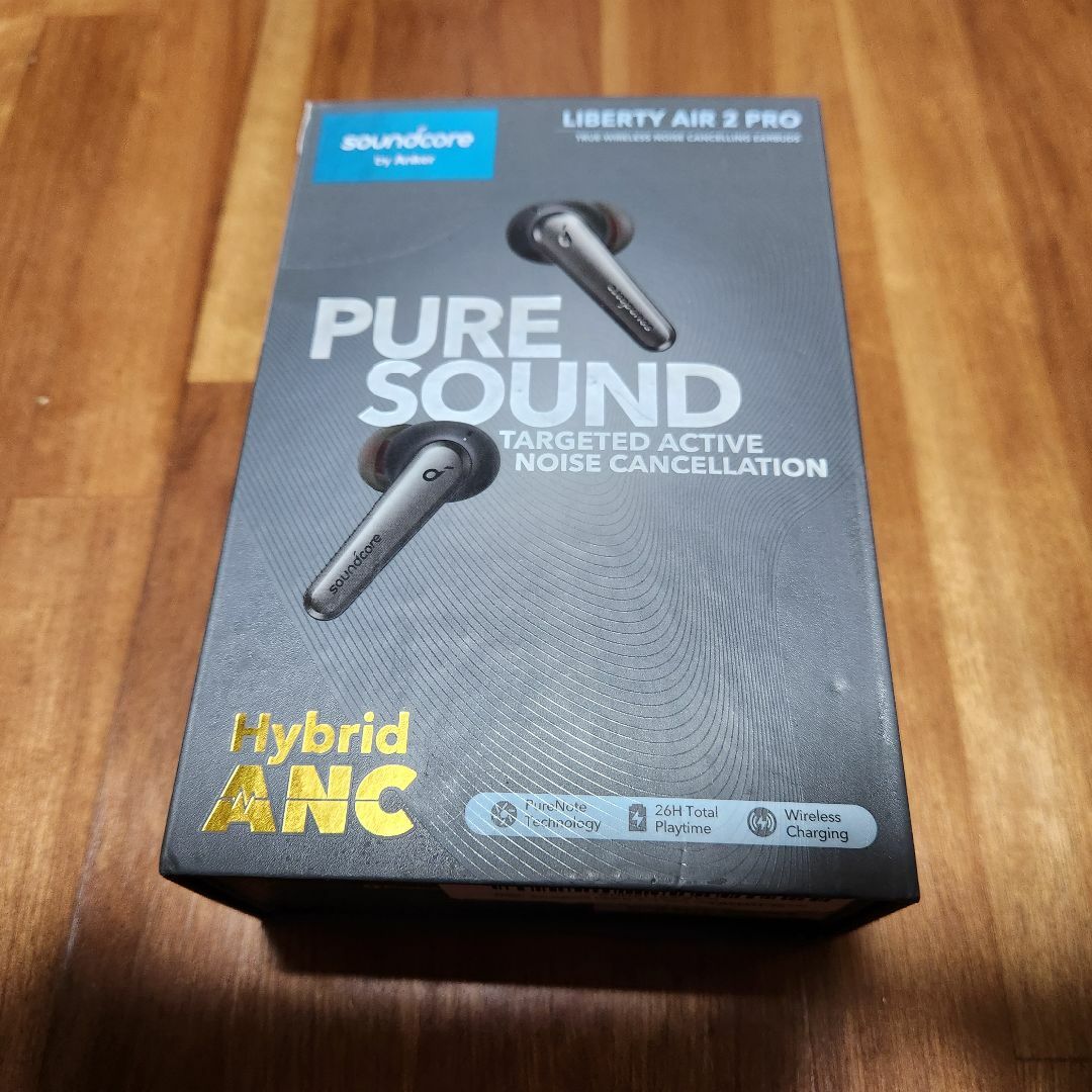 Anker(アンカー)の黒②Anker Soundcore Liberty Air 2 Pro イヤホン スマホ/家電/カメラのオーディオ機器(ヘッドフォン/イヤフォン)の商品写真