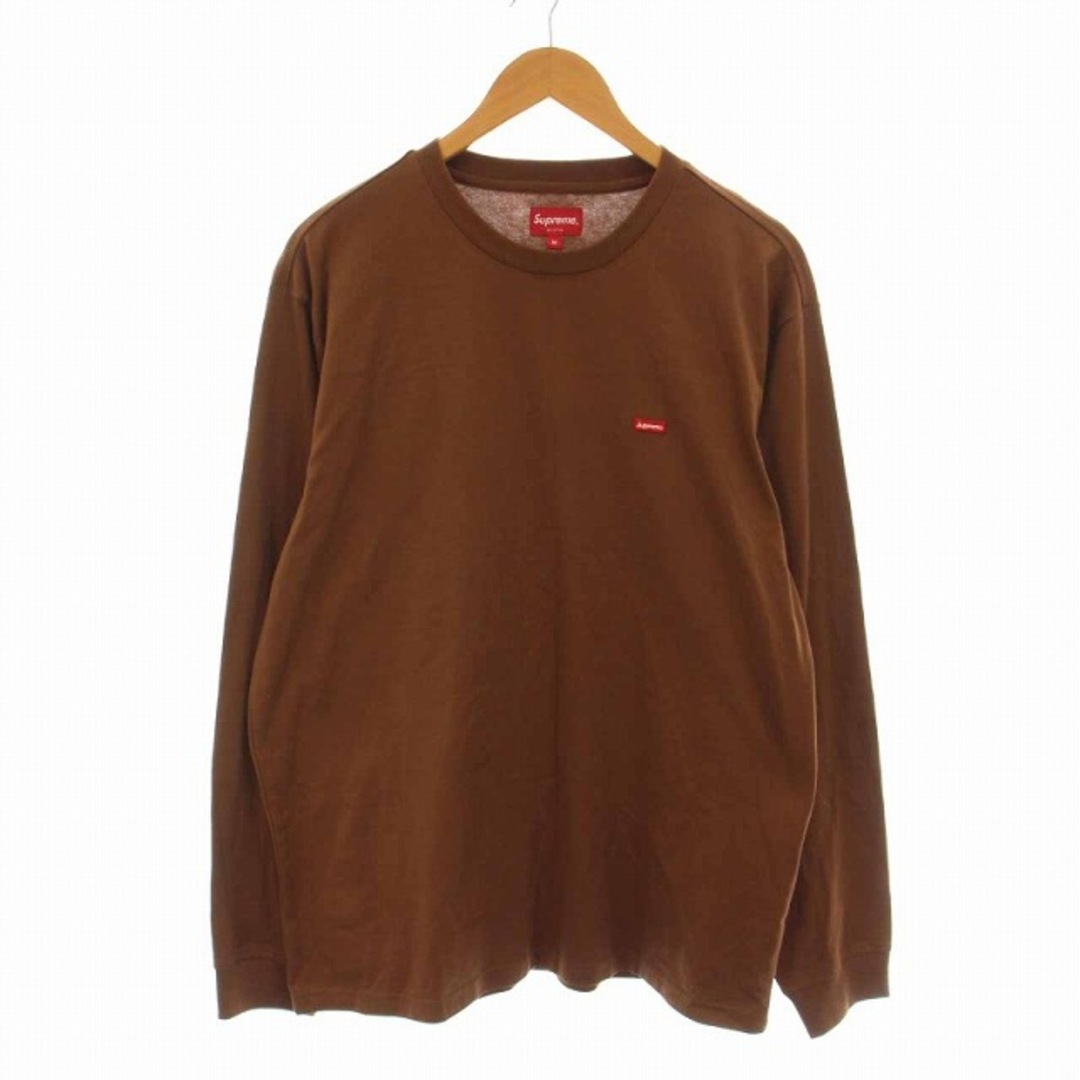 SUPREME Small Box Tee Tシャツ カットソー 長袖 M 茶 | フリマアプリ ラクマ