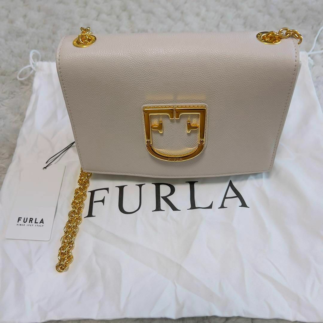 【新品】FURLA フルラ VIVA チェーンショルダーバッグ クロスボディ