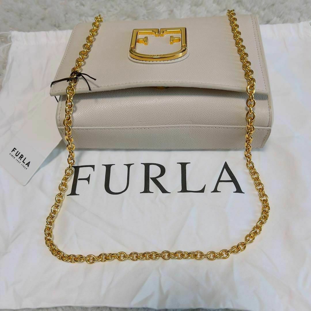 【新品】FURLA フルラ VIVA チェーンショルダーバッグ クロスボディ